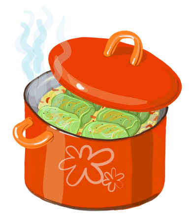 Кастрюля с глазами