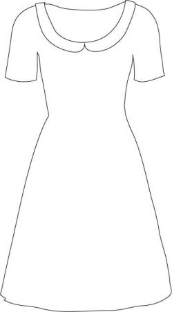 Аппликация на платье