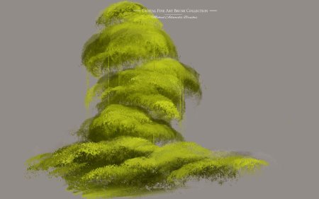 Мох кисть для фотошопа