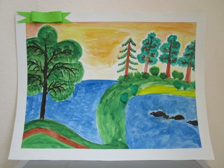 Рисование на тему моя Родина