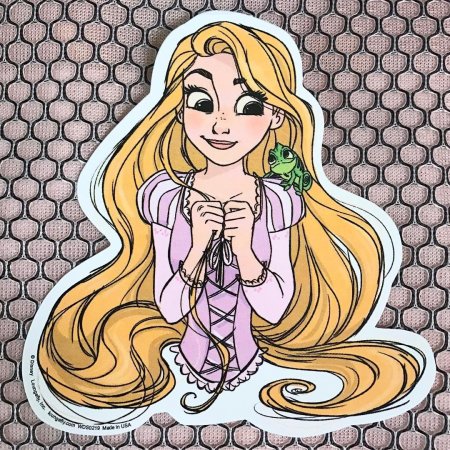 Рапунцель рисунок