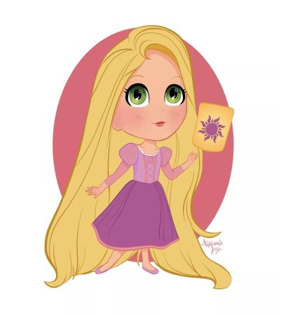 Маленькая принцесса Рапунцель