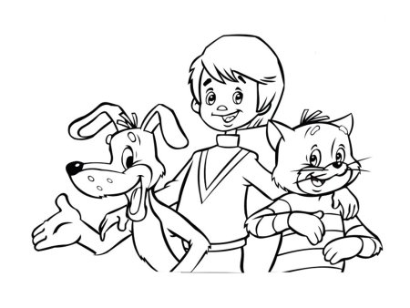 Простоквашино дядя Федор пес и кот