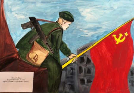 Военно патриотические детские рисунки