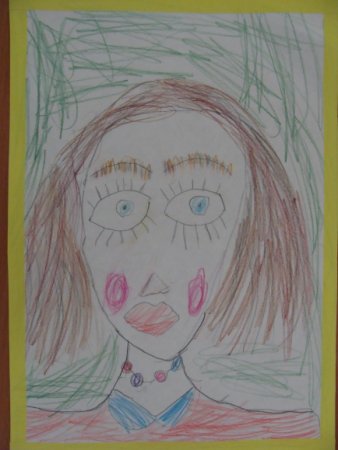 Рисунок моя мама лучше всех карандашом