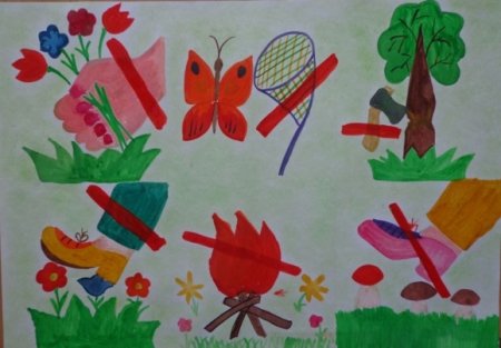 Рисование по экологии в старшей группе