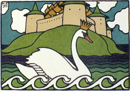 Билибин Царевна лебедь