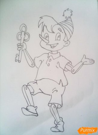 Иллюстрации к сказке золотой ключик или приключения Буратино