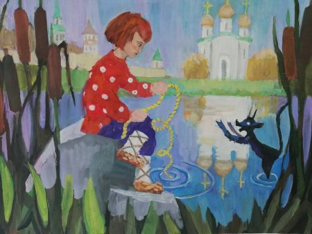 Иллюстрации к сказкам художественная школа
