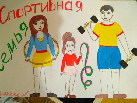 Мама папа я спортивная семья Ри