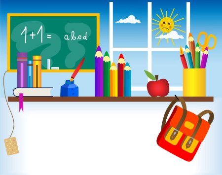 Школьные рисунки на тему школа