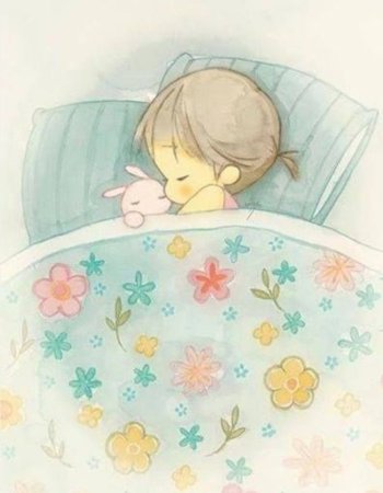 Спящий человек мультяшка