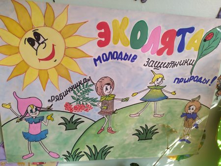 Коллаж на тему Эколята