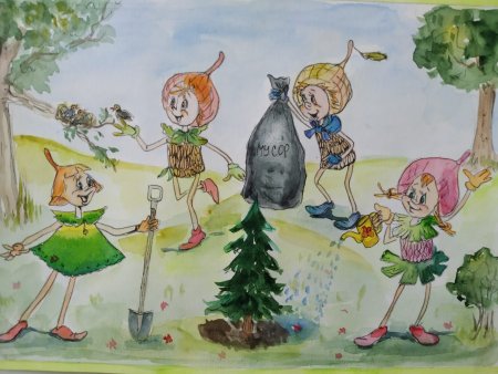 Эколята защитники природы конкурс