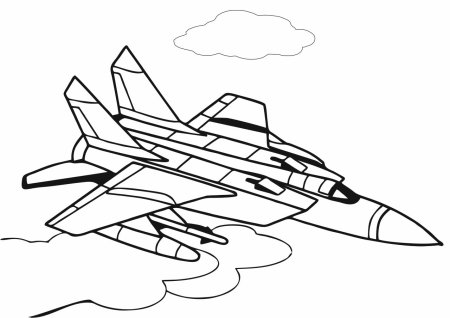 Военные самолеты для рисования