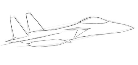 Раскраска истребитель