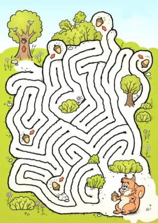 Игра Лабиринт 1 класс