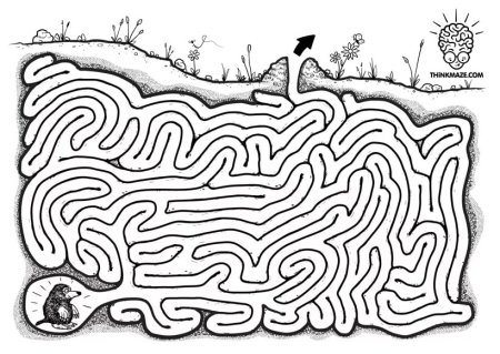 Необычные лабиринты для детей