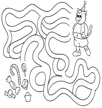 Игра Лабиринт для детей 3-4 лет