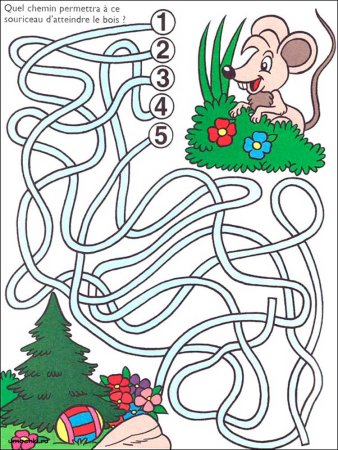 Лабиринты для дошкольников