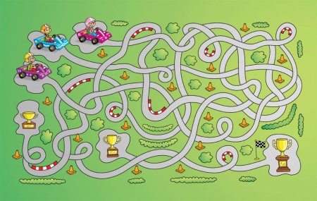 Игра бродилка Лабиринт