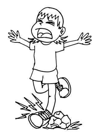 Травма раскраска