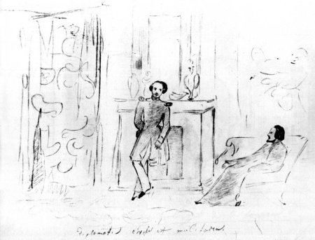 Михаил Юрьевич Лермонтов иллюстрации