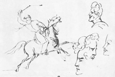 Рисунки Михаила Лермонтова