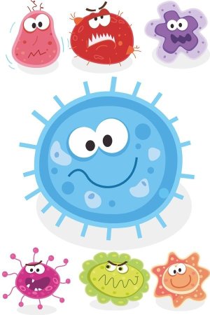 Микробы для детей