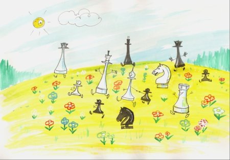 Рисунок на тему шахматы