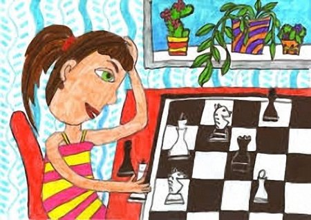 Шахматные фигуры мультяшные