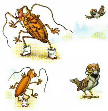 Тараканище - в картинках для детей