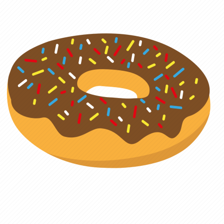Пончик svg