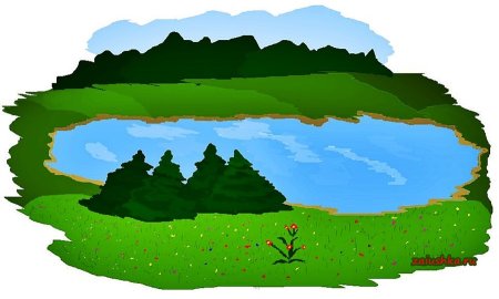 Дети на озере