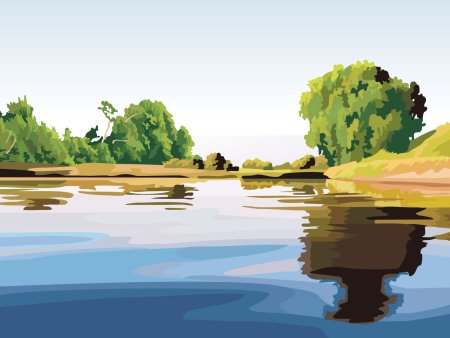 Векторный пейзаж