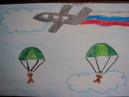 Рисование наша армия родная в подготовительной группе