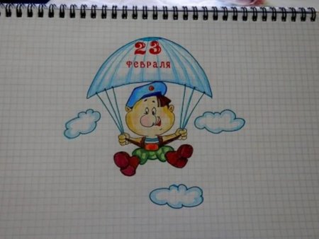 Рисунки на тему ВДВ