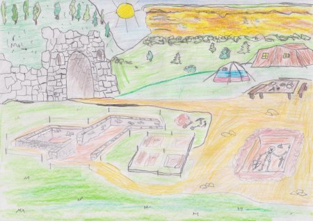 Археолог рисунок