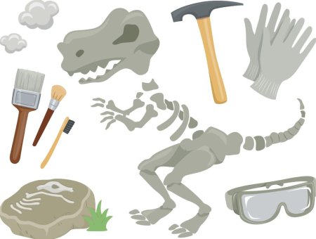 Раскраска археологические раскопки