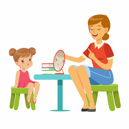 Логопед иллюстрация