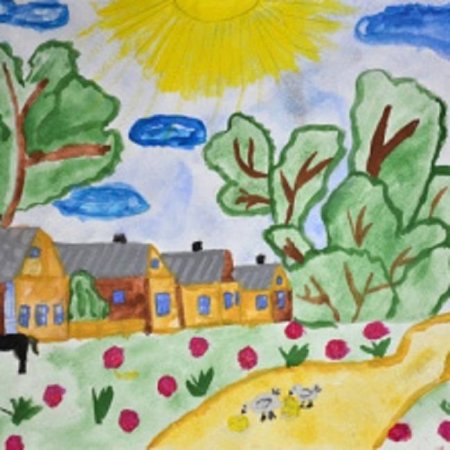 Конкурс рисунков мое родное село