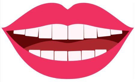 Губы улыбка