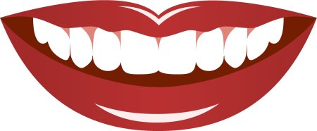 Улыбающийся рот
