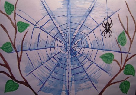 Паучок мультяшный