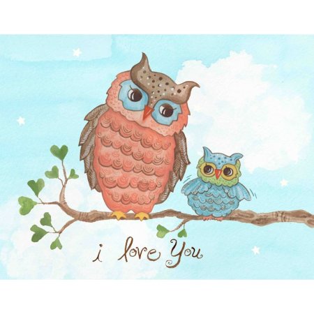 Совушка с совятами