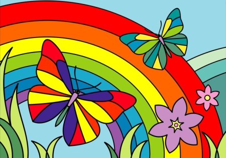 Витраж для детей