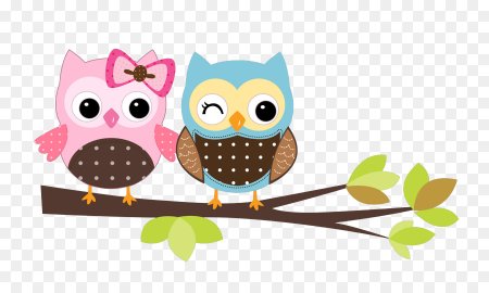 Совушки на ветке