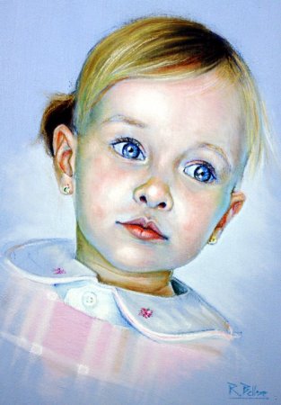 Реалистичные портреты детей