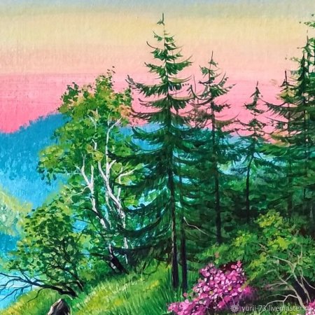 Художник багульник Чита