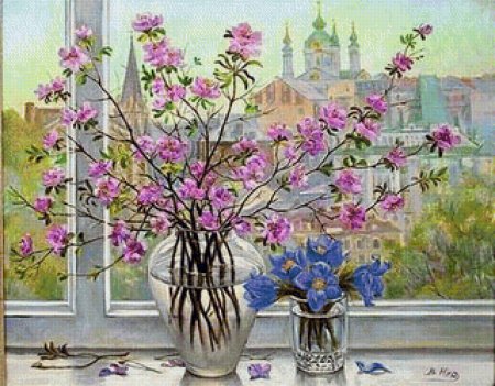 Шилов ветка багульника